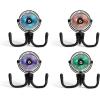 imageMunchkin Stroller Fan  Portable Fan for Travel Baby Gear Accessory with 4 Speeds Flexible Clipon Leg Attachment Rechargeable Battery Black with Multicolored LED LightsBlack