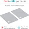 imageMunchkin TheraBurpee Colic ampamp Fever Rescue Kit with Hot ampamp Cold Therapy Burp Cloths2 Piece Set