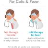 imageMunchkin TheraBurpee Colic ampamp Fever Rescue Kit with Hot ampamp Cold Therapy Burp Cloths2 Piece Set