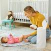 imageMunchkin Toss Portable Disposable Diaper Pail Holds up to 90 Newborn Diapers 3 Pack White3 Count Pack of 1