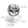 imageMunchkin Vibration Baby Swing Light Grey  BluetoothEnabled Smart Seat with Music Motion and SoundsSwing