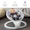imageMunchkin Vibration Baby Swing Light Grey  BluetoothEnabled Smart Seat with Music Motion and SoundsSwing