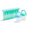 imageMunchkin Baby Feeders for Fresh Food and Fruit and Silicone Baby Food Freezer Tray BlueMintFreezer Tray  Silicone Feeders