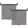 imageMunchkin Brica Sun Safety Car Window Shade with Heat Alert Helps Block UVAUVB Rays 2 Pack BlackCar Window Roller Shade