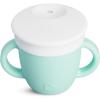 imageMunchkin Cest Silicone Training Sippy Cup with Lid for Babies and Toddlers 6 oz CoralMint