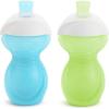 imageMunchkin Click Lock Bite Proof Sippy Cup 9 Ounce2 Count Pack of 1 Plastic BlueGreenBlueGreen