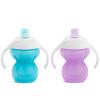 imageMunchkin Click Lock Bite Proof Trainer Cup 7 Ounce 2 Pack BluePurpleBluePurple