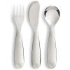 imageMunchkin Polish Toddler Utensils Includes Fork Knife and Spoon Stainless Steel 3 Piece3 Piece SetPack of 1