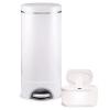 imageMunchkin STEP Diaper Pail Powered by Arm ampamp Hammer and Touch Free Baby Wipe Warmer