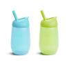 imageMunchkin Simple Clean Toddler Sippy Cup with Easy Clean Straw 10 Ounce 2 Pack PinkBlue2 Count Pack of 1
