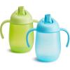 imageMunchkin Simple Clean Trainer Sippy Cup with Handles 6 Months 7 Ounce BlueGreenBlueGreen