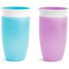 imageMunchkin Sippy Cups for Toddlers 13 Spill Proof Miracle 360 Cup 10 Ounce 2 Pack PinkPurpleBluePurple