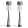 imageMunchkin Sponge Bottle Brush Grey 2 Count Pack of 1Modern Bottle Brush  Grey