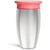 imageMunchkin Stainless Steel Sippy Cups for Toddlers 13 Spill Proof Miracle 360 Cup Insulated 10 Ounce BluePink