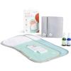 imageMunchkin TheraBurpee Colic ampamp Fever Rescue Kit with Hot ampamp Cold Therapy Burp Cloths8 Piece Set