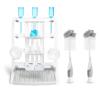 imageMunchkin Tidy Dry Baby Bottle Drying Rack and 2pk Sponge Bottle Brush GreyBottle Brush  Drying Rack