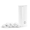 imageMunchkin Toss Portable Disposable Diaper Pail Holds up to 90 Newborn Diapers 3 Pack White5 Count Pack of 1