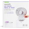 imageMunchkin UV Snap Seal ampamp Toss Diaper Pail Refill Bags Holds up to 600 Newborn Diapers 20 PackUV Snap
