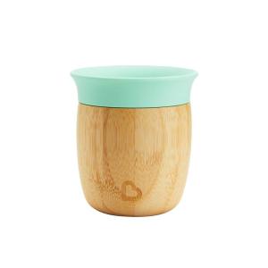 imageMunchkin Bambou 5oz Open Training Cup for Babies and Toddlers NonToxic Bamboo and FoodGrade Silicone51 Ounces