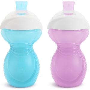 imageMunchkin Click Lock Bite Proof Sippy Cup 9 Ounce2 Count Pack of 1 Plastic BlueGreenBluePurple