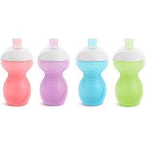 imageMunchkin Click Lock Bite Proof Sippy Cup 9 Ounce2 Count Pack of 1 Plastic BlueGreenPinkPurple white