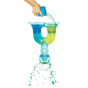 imageMunchkin ColorMix Lab STEM Learning Toddler Bath Toy Includes 12 Bath Color TabletsSmall