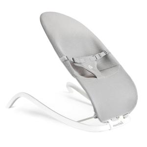 imageMunchkin Electric Baby Bouncer ampamp Rocker with Digital Touch Display Soothing Sounds ampamp 3 Recline Positions  Automatic Bouncing ampamp Rocking GreyManual BouncerRocker