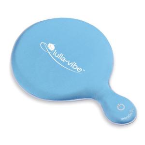 imageMunchkin LullaVibe Vibrating Pad Baby Sleep Soother for Crib Mattresses Bassinets Strollers Nap and Sleep Aid for Babies and Infants Rechargeable Light BlueVibrating Pad