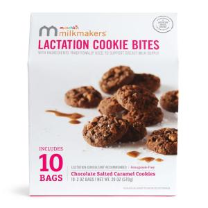 imageMunchkin Milkmakers Lactation Cookie Bites Chocolate Salted Caramel 10 CtChocolate Salted Caramel