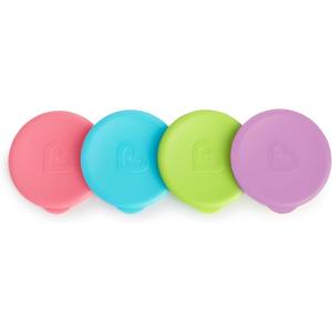 imageMunchkin Miracle 360 Sippy Cup Lids 4 Count PinkBlueGreenPurple4 Count Pack of 1