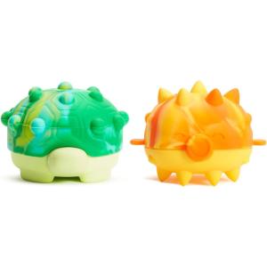 imageMunchkin Pop Squish Bath Toy Mold Free Baby and Toddler Bathtub Toy with Sensory and Fidget Play StarfishSmall Pack of 6