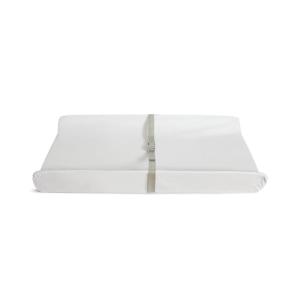 imageMunchkin Secure Grip Baby Diaper Changing Pad for Dresser Waterproof and Wipeable Contoured Standard Size 1475quot x 31quot WhiteChanging Pad