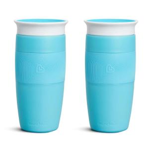 imageMunchkin Sippy Cup for Toddlers Miracle 360 Cup 14 Ounce GreenBlue