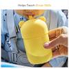imageMunchkin Gentle Transition Honey Bear Straw Cup for Babies and Toddlers 6 Months and Up Squeezable Sippy Bottle for Easy Drinking 9 Ounce Yellow