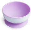 imageMunchkin Stay Put Munchkin Suction Baby Bowls with Lids  Dishes for Babies and Toddlers SelfFeeding Bowl Set for Kids 6 Months 3 Pack PinkPurple3pc Bowls  Purple