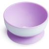 imageMunchkin Stay Put Munchkin Suction Baby Bowls with Lids  Dishes for Babies and Toddlers SelfFeeding Bowl Set for Kids 6 Months 3 Pack PinkPurple3pc Bowls  Purple