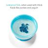 imageMunchkin Stay Put Suction Baby Bowls with Lids  Dishes for Babies and Toddlers SelfFeeding Bowl Set for Kids 6 Months 3 Pack BlueGreen