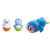 imageMunchkin Bath Bobbers Mold Free Baby and Toddler Bath Toy 6 Months Polar BearPenguin amp  Wind Up Swimming Penguin Baby and Toddler Bath Toy Blue