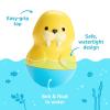 imageMunchkin Float amp Play BubblesTM Baby Bath Toy 4 Count and Mold Free Bath Bobbers Walrus amp Dolphin
