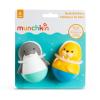imageMunchkin Float amp Play BubblesTM Baby Bath Toy 4 Count and Mold Free Bath Bobbers Walrus amp Dolphin