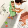 imageMunchkin Soft Spot Cushioned Bath Mat for Kids Grey amp  Float amp Play Bubbles Baby and Toddler Bath Toy 4 Count
