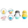 imageMunchkin Float amp Play BubblesTM Baby Bath Toy 4 Count and Mold Free Bath Bobbers Walrus amp Dolphin