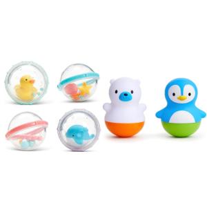 imageMunchkin Float amp Play Bubbles and Bath Bobbers Baby and Toddler Bath Toys Mold Free 6pc Set