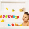 image:imageMunchkin Soft Spot Cushioned Bath Mat for Kids Grey amp  Learn Bath Letters and Numbers 36pc Toddler Bath Toy